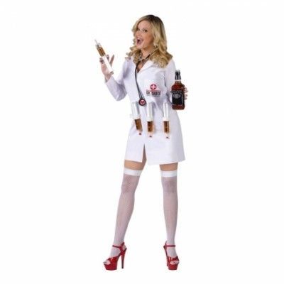 Sexig Dr Shots Maskeraddräkt