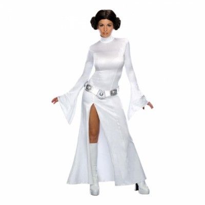 Sexig Prinsessan Leia Maskeraddräkt