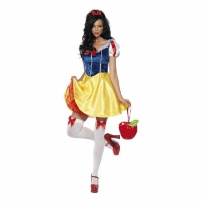 Sexig Snövit Maskeraddräkt