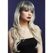 Sienna Peruk Blond med Mörk Hårbotten 66cm