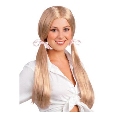 Skolflicka Peruk - One size