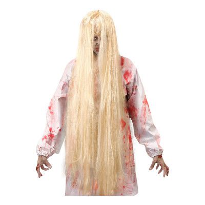 Skräckflicka Lång Peruk - Blond