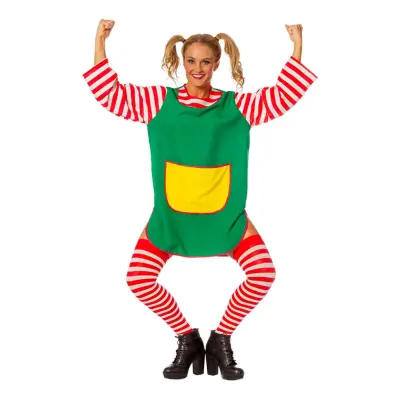 Världens Starkaste Flicka Maskeraddräkt - Large