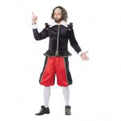 Shakespeare Maskeraddräkt - Medium