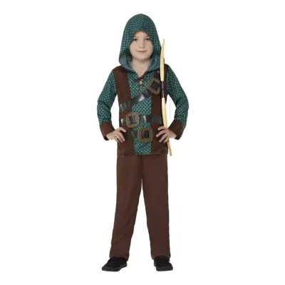 Sherwoodpojke Barn Maskeraddräkt - Medium