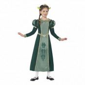 Shrek Prinsessan Fiona Barn Maskeraddräkt - Small