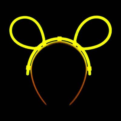 Självlysande Kaninöron - Gul