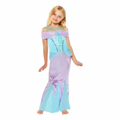 Sjöjungfru Barn Maskeraddräkt - X-Large