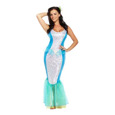 Sjöjungfru Budget Maskeraddräkt - One size