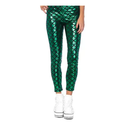 Sjöjungfru Deluxe Leggings Gröna - Small