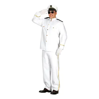Sjökapten Maskeraddräkt - Large