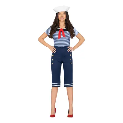 Sjöman Dam Maskeraddräkt - Small