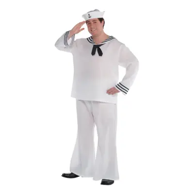 Sjöman Plus-size Maskeraddräkt - Plus size