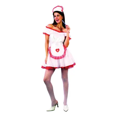 Sjuksköterska Budget Maskeraddräkt - One size