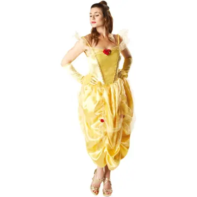 Skönheten Och Odjuret Belle Maskeraddräkt L