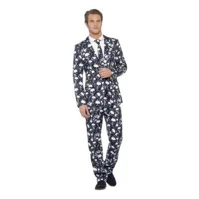 Skelett Kostym Maskeraddräkt - Medium