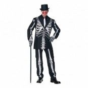 Skelettkostym Maskeraddräkt - Standard