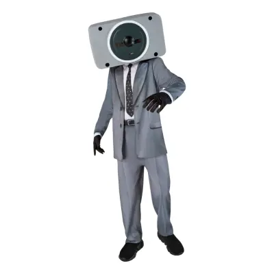 Skibidi Högtalare Barn Maskeraddräkt - Small