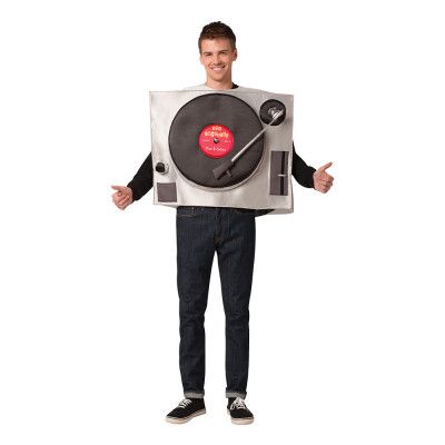 Skivspelare Maskeraddräkt - One size
