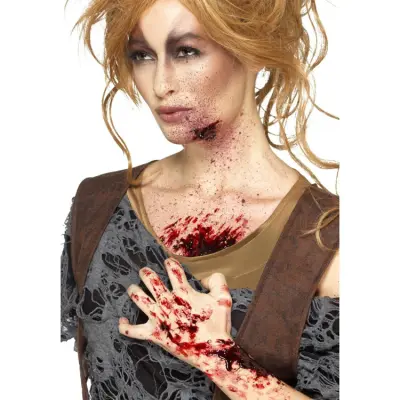 Skrapsår Blod Halloweensmink