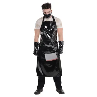 Slaktare Maskeraddräkt Onesize 3-delar