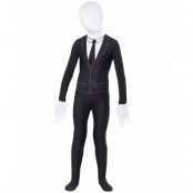 Slenderman Second Skin Kostym till Barn