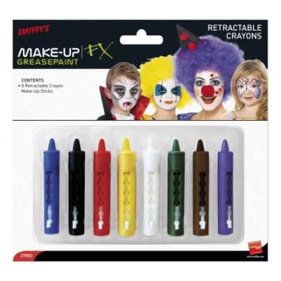 Sminkkritor Indragbara - 8-pack