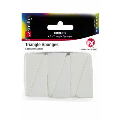 Sminksvampar Triangel 6-pack