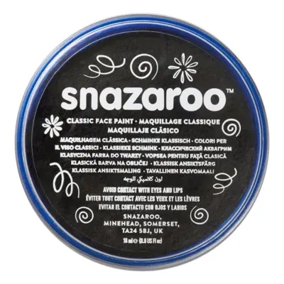 Snazaroo Ansikts-&Kroppsfärg Metallic - Svart