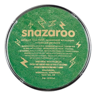 Snazaroo Ansikts-&Kroppsfärg Metallic - Grön