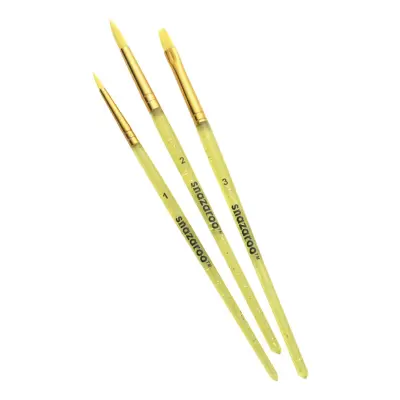 Snazaroo Ansiktsfärgs Penslar - 3-pack