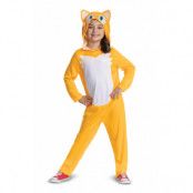 Sonic Tails Utklädning Jumpsuit : Model - M (7-8 år)