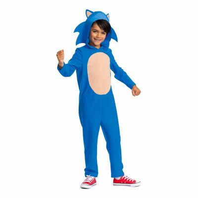 Sonic the Hedgehog Barn Maskeraddräkt - X-Small