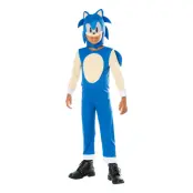 Sonic the Hedgehog Deluxe Barn Maskeraddräkt - Small