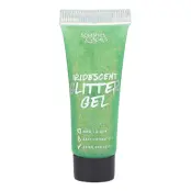 S&S Glittergel på Tub - Grön