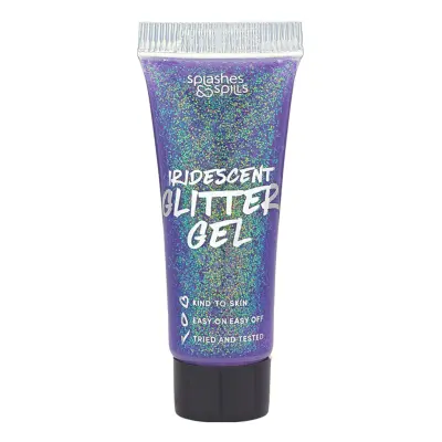 S&S Glittergel på Tub - Lila