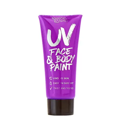 S&S UV Ansikts-&Kroppsfärg - Lila