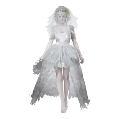 Spökbrud Maskeraddräkt - Large