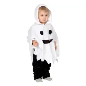 Spöke Poncho Barn Maskeraddräkt - 4-7 år