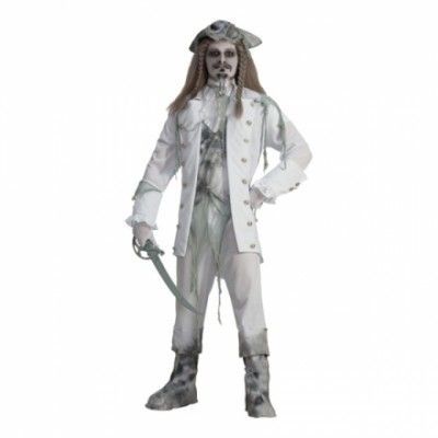 Spökkapten Maskeraddräkt - One size