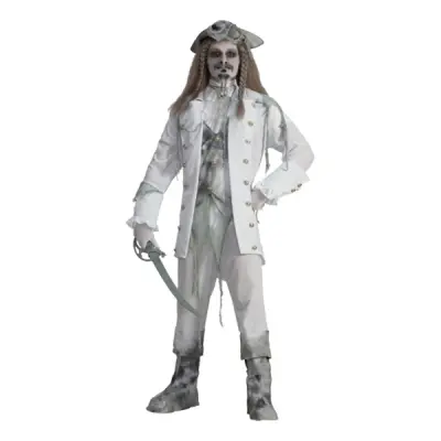 Spökkapten Maskeraddräkt - One size