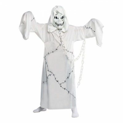 Spökpojke Barn Maskeraddräkt - Small
