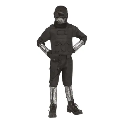 Spel Krigare Barn Maskeraddräkt - Medium