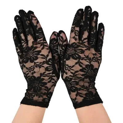 Spetshandskar Svarta - One size