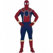 Spindelmannen-Superhjälte Jumpsuit Herrkostym