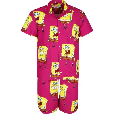 SpongeBob SquarePants - Anime Kostym - OppoSuits - SpongeBob - för Herr - flerfärgad