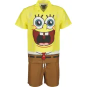 SpongeBob SquarePants - Anime Kostym - Suitmaster - SpongeBob Schwammkopf - för Herr - flerfärgad