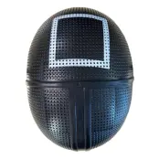 Squid Game Fyrkant Mask - One Size