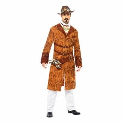 Steampunk Cowboy Maskeraddräkt