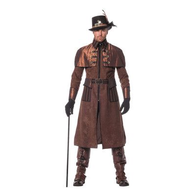 Steampunk Herr Deluxe Maskeraddräkt - Small